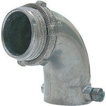 Gampak 49047 EMT Set Screw Connector 90 deg 0.5 in. 3067147